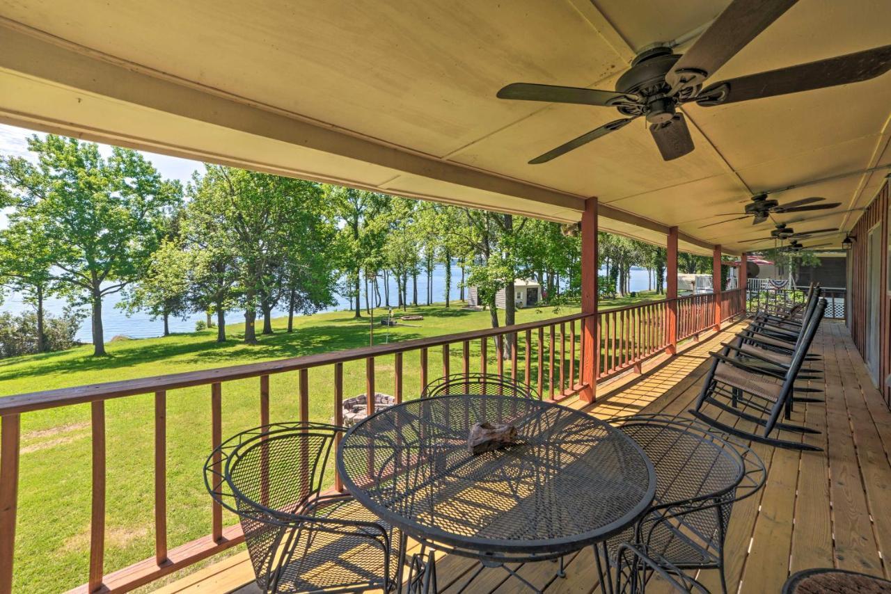 Waterfront Tennessee Home On Kentucky Lake With Deck Springville Exterior photo