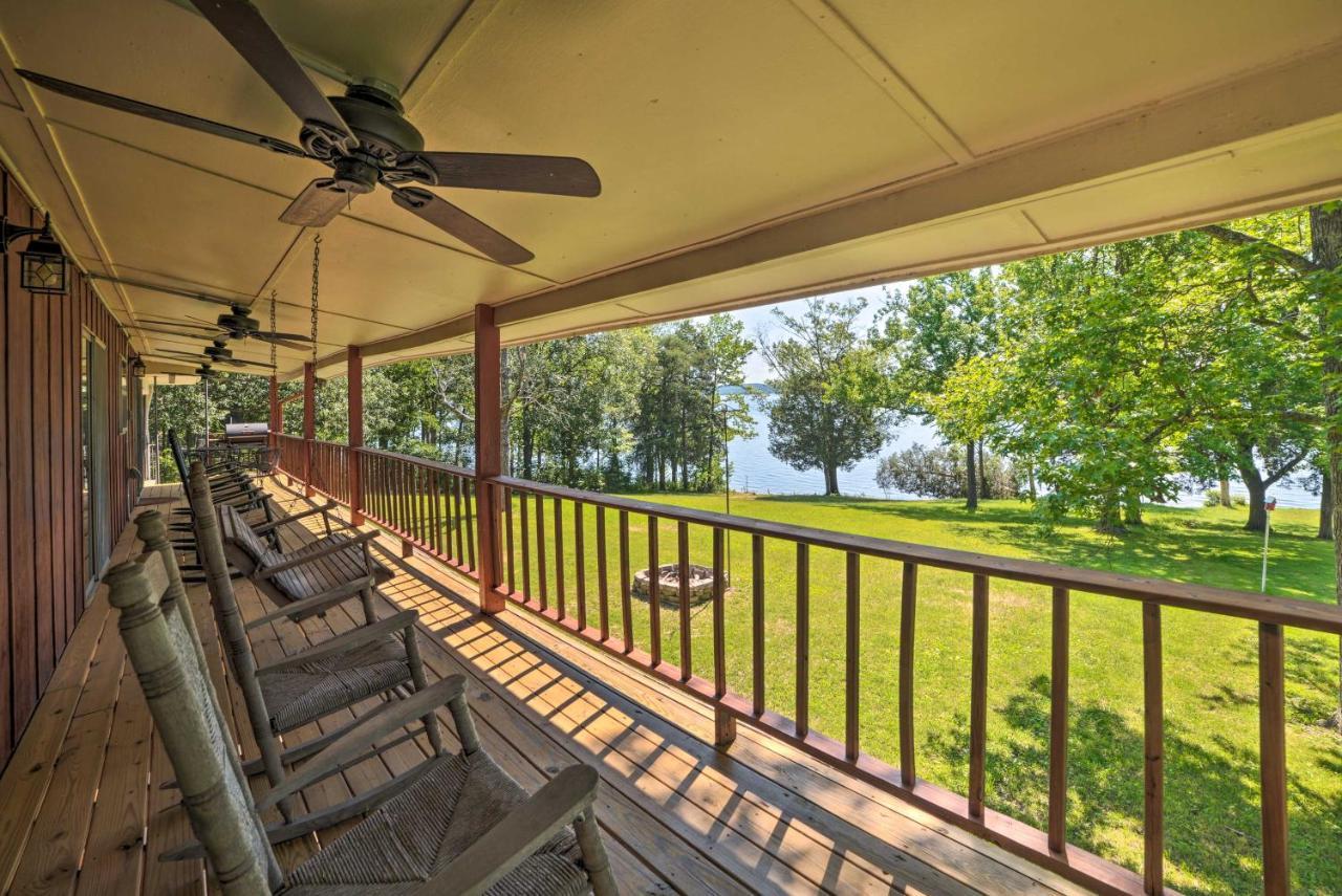 Waterfront Tennessee Home On Kentucky Lake With Deck Springville Exterior photo