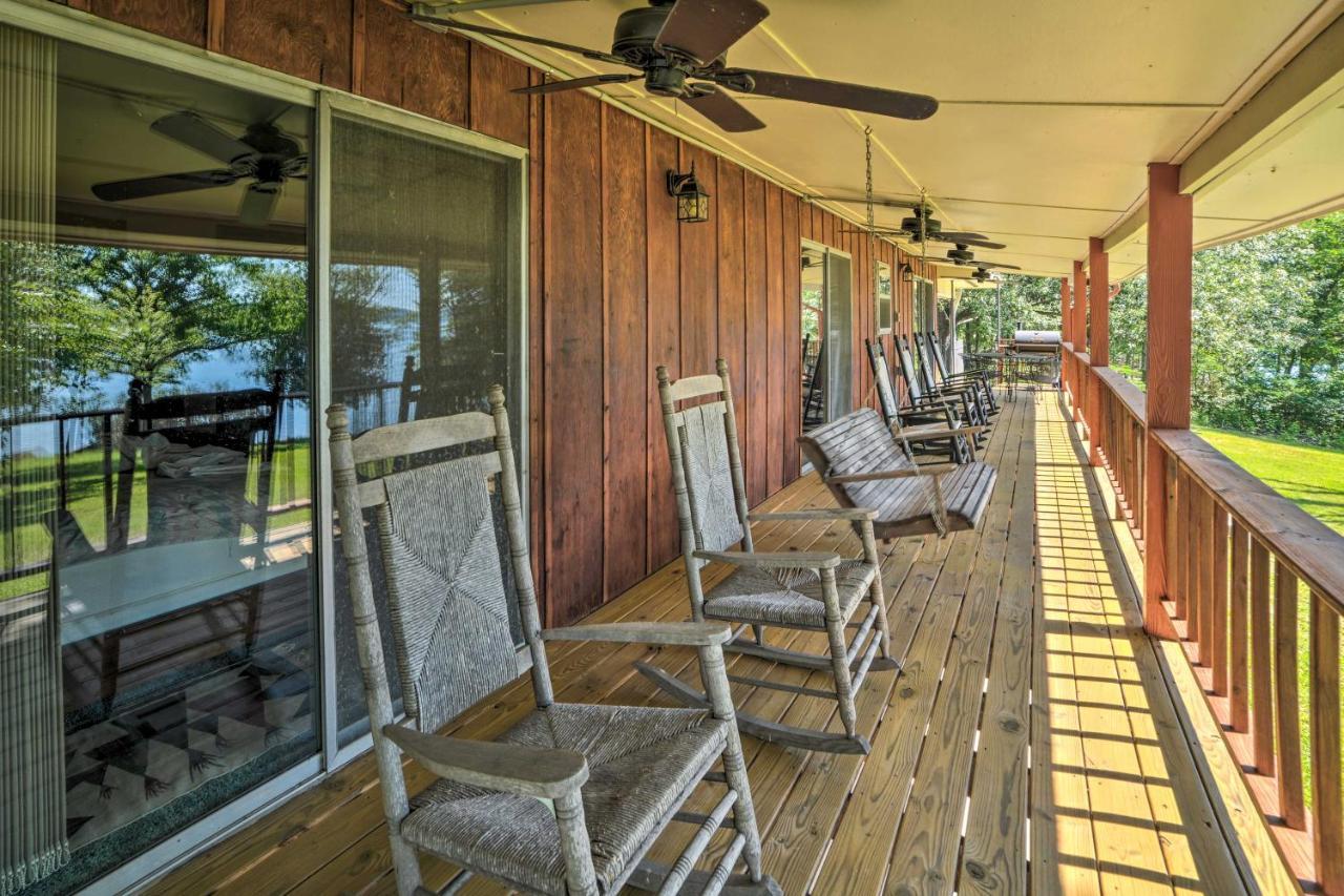 Waterfront Tennessee Home On Kentucky Lake With Deck Springville Exterior photo